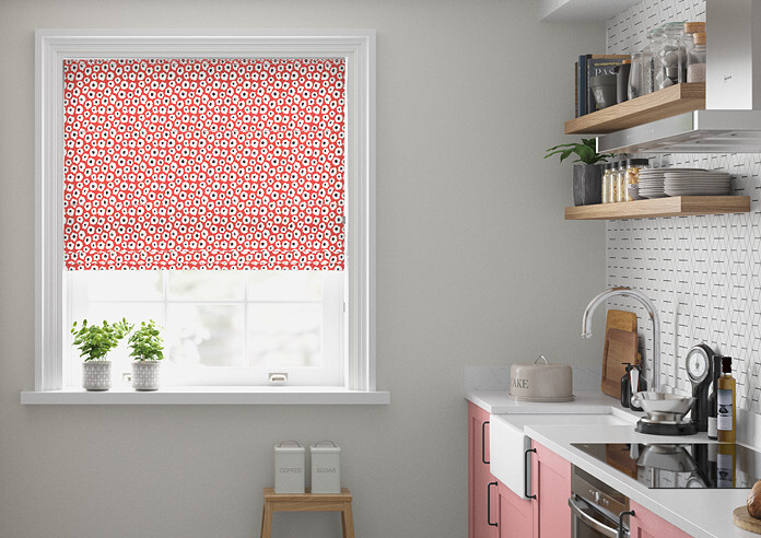 Astasia, Poppy - Roman Blind - Image 3